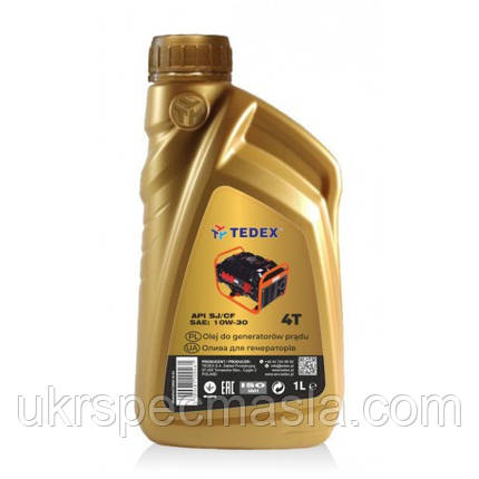 Олива для генераторів Tedex 4T 10w-30, фото 1