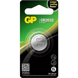 Батарейка GP Lithium Button Cell 3.0V CR2032-U1, 1 шт