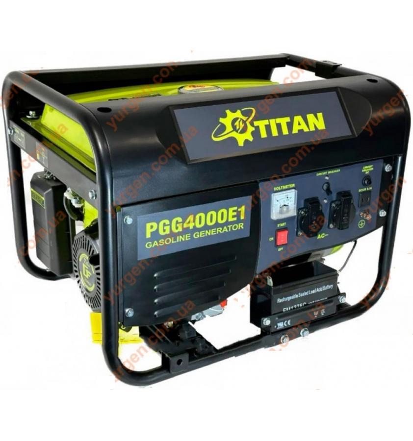 Бензиновий генератор Titan PGG 4000E1