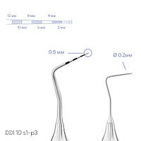 Зонд діагностичний №5 "Meddins", односторонній (DDI 10 s1)