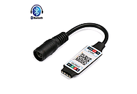 Bluetooth міні контролер для LED RGB стрічки SL-02NANO 6А 5-24V Код. 59727