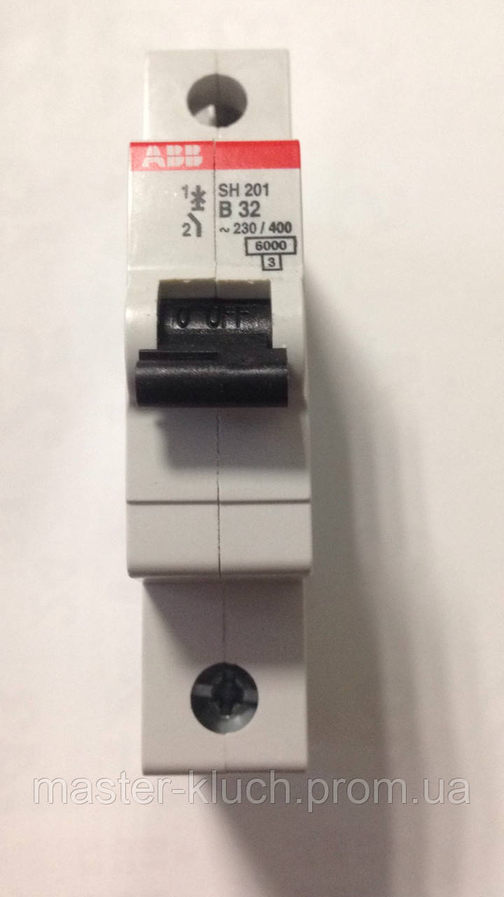 Автоматичний вимикач 32A АВВ SH201 B32
