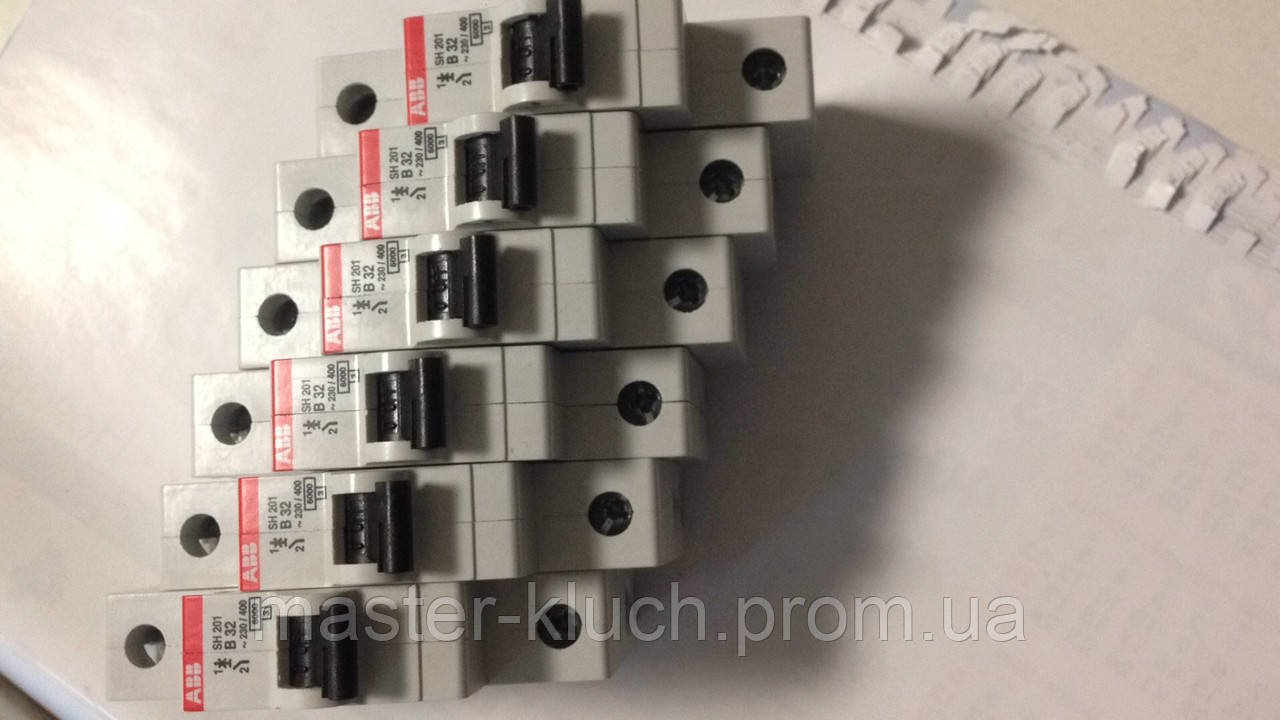 Автоматический выключатель 32 ампера АВВ SH201 B32 - фото 6 - id-p1746857565