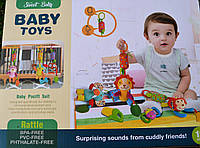 Набір брязкальце-гризунків Baby Toys брязкальце левеня дитячий гризунок іграшки для зубів м'які іграшки