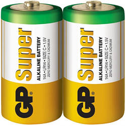 Батарейка GP Super Alkaline LR14 1,5 V, 2 шт.