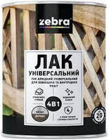 Лак універсальний ПФ-170 алкідний глянсовий Зебра 0,75 л