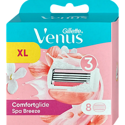 Змінні картриджі для гоління Gillette Venus ComfortGlide Spa Breeze, 8 шт.