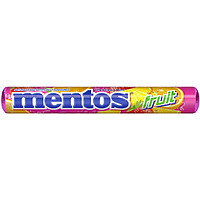 Жевательное драже Mentos Фрукты, 37.5 г