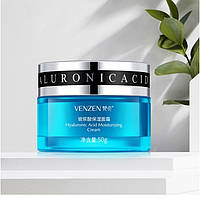 Крем для лица глубоко увлажняющий VENZEN Hyaluronic Acid Moisturizing Cream с гиалуроновой кислотой, 50 г