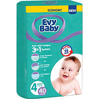 Подгузники Evy Baby Maxi 4 (7-18 кг), 40 шт