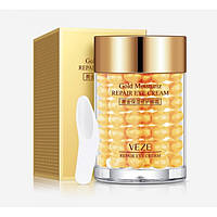 Крем для кожи вокруг глаз Venzen Gold Moisturiz Repair Eye Cream, с био золотом, 30 г