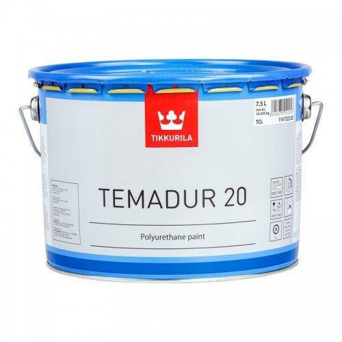 Купить Tikkurila Temadur 20 - двухкомпонентная полиуретановая ...