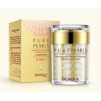 Крем - гель для кожи вокруг глаз Bioaqua Pure Pearls, с жемчугом, 35 г