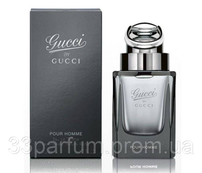 Мужской парфюм Gucci by Gucci Pour Homme Гучи бай Гучи туалетная вода 33мл. - фото 4 - id-p1746934454