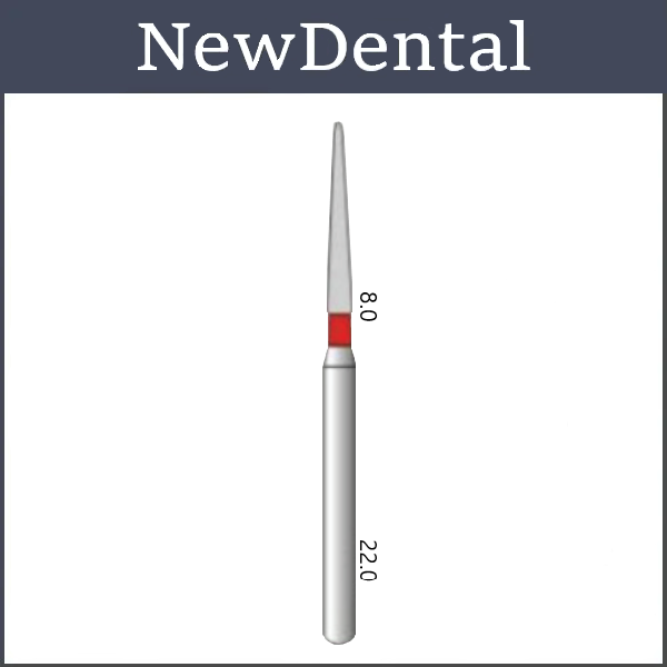 Бор TC-21F(D=014мм.) конусоподібний 10 шт Denco