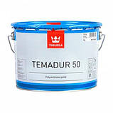 Tikkurila Temadur 50 - двокомпонентна поліуретанова напівглянсова фарба для металу (База TAL), 0,75 л, фото 7