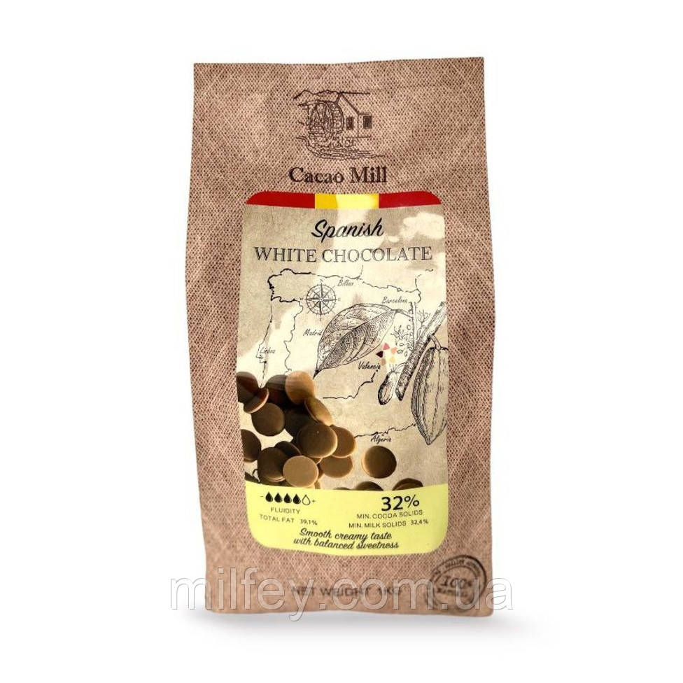 Карамельний білий шоколад Blond 32%, Natra Cacao, 1 кг
