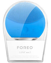 Електрична силіконова щітка-масажер для чищення обличчя Foreo LUNA mini 2