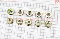 Гайка ножа М10х1,25 (левая резьба) к-кт 10шт для мотокосы (триммера)
