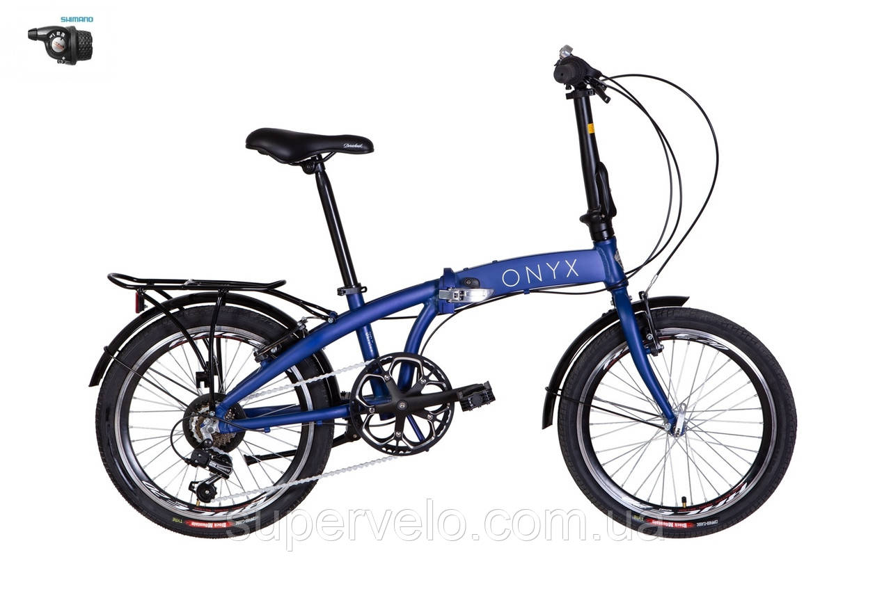 DOROZHNIK ONYX 20" PH Складаний велосипед синій, фото 1