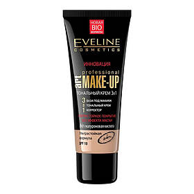 Тональний крем Eveline Cosmetics Art Professional 3в1 натуральний 30 мл