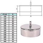 Комплект димоходу утепленого, внутрішній Ø160 мм, висота 5 м, товщина 0,8 мм, димар двостінний нержавійка/нержавійка, димохід, фото 5
