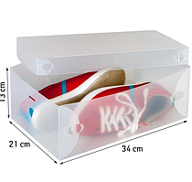 Набір коробок для зберігання взуття (5 шт.)
