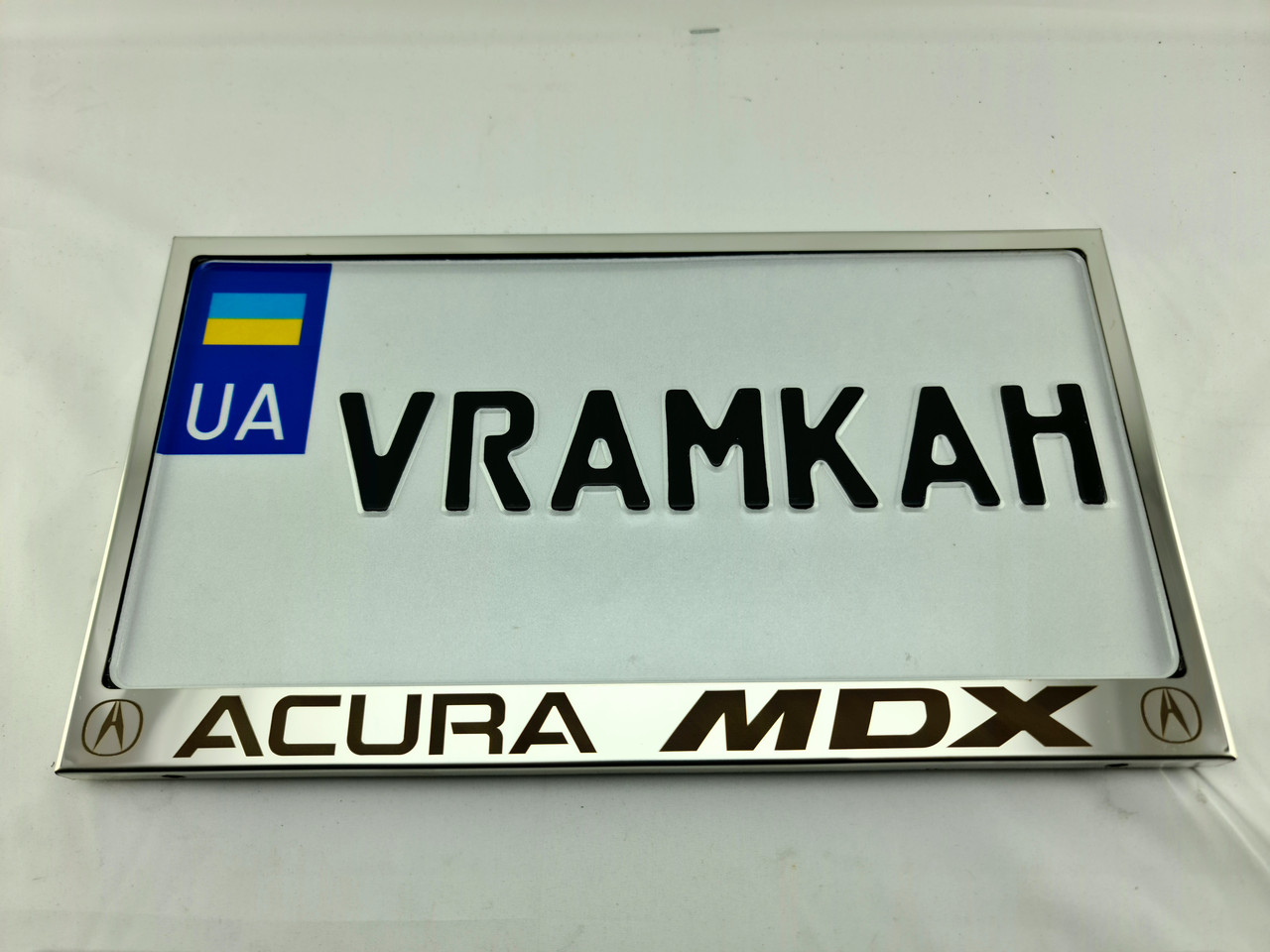 Номерна рамка для авто ACURA MDX хром, рамка під американський номер
