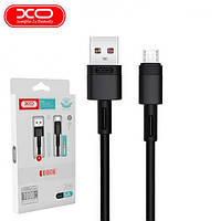 Кабель XO NB-Q166 USB - micro USB 5A 1м для быстрой зарядки