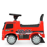 Дитяча каталка-толокар 656-3, червоного кольору, фото 5