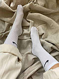 Високі жіночі Шкарпетки Nike / найк - Білі - розміри 39 - 41 (найк) Подарунковий набір в коробці 5 пар, фото 4