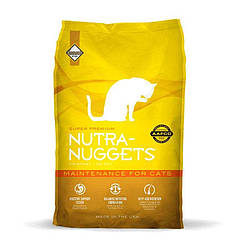 Nutra Nuggets (Нутра Нагетс) Maintenance -Сухий корм для костованих котів (курка) 7.5кг