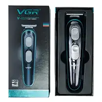 Машинка для стрижки VGR V055 5W, Набір для стрижки волосся на акумуляторі, Окантовочна машинка, фото 2