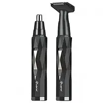 Тример GEMEI GM 3121 (2в1), Електрична машинка для окантовки, Бритва з насадками, фото 4