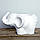 Аромалампа кераміка "Слон" Білий Rezon Р1913, фото 2