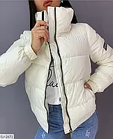 Женская куртка весенняя новинка 2024 42, белый