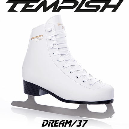 Ковзани фігурні жіночі ковзани для фігурного катання Tempish DREAM/37, білі, фото 1