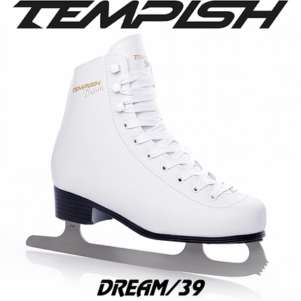 Ковзани фігурні жіночі ковзани для фігурного катання Tempish DREAM/39, білі, фото 1