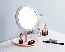 Дзеркало з LED підсвічуванням кругле, Косметичне дзеркало, фото 5