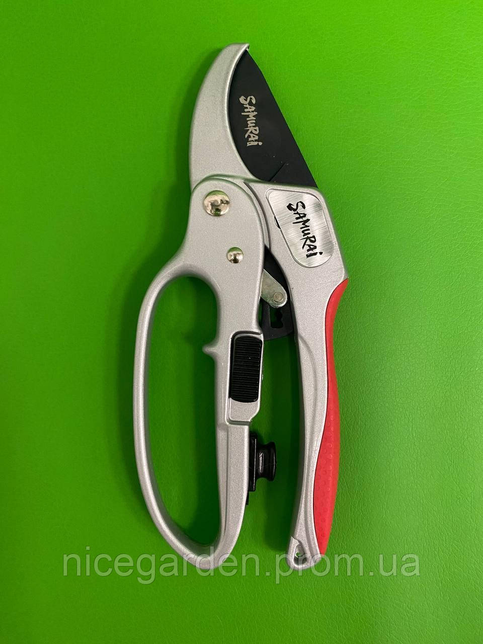 Секатор Samurai IPSRC-55TA с Храповым Механизмом — Купить Недорого на ...