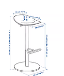 Стілець барний JANINGE 76 см, фото 5