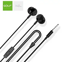 Навушники GOLF M16 провідні, Навушники вакуумні, Гарнітура для смартфона, фото 3