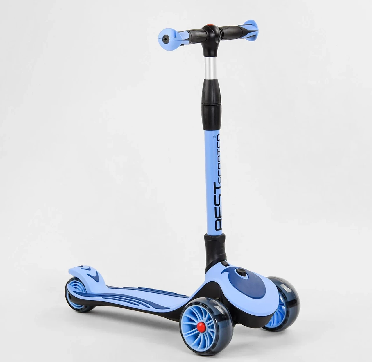 Самокат триколісний Best Scooter C, Синій