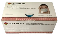 Маски процедурные BLACKSEAMED Classic 50шт