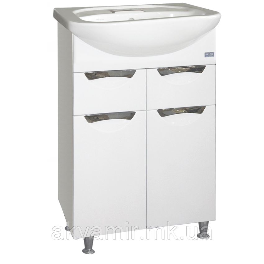 Тумба з раковиною Т-05 ВР Ніколь Изео 70 см, фото 1