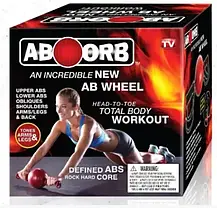 Гімнастичне колесо-куля New AB Wheel ABOORB, Тренажер колесо з ручками, Колесо для преса, Колесо для преса, фото 4