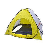 Палатка зимняя Fishing ROI Storm-1 бело-желтая 2.0*2.0*1.4м "Оригинал"
