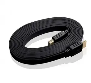 Кабель HDMI 3м локшина, Шнур HDMI-HDMI, Провід від комп'ютера до телевізора, фото 3