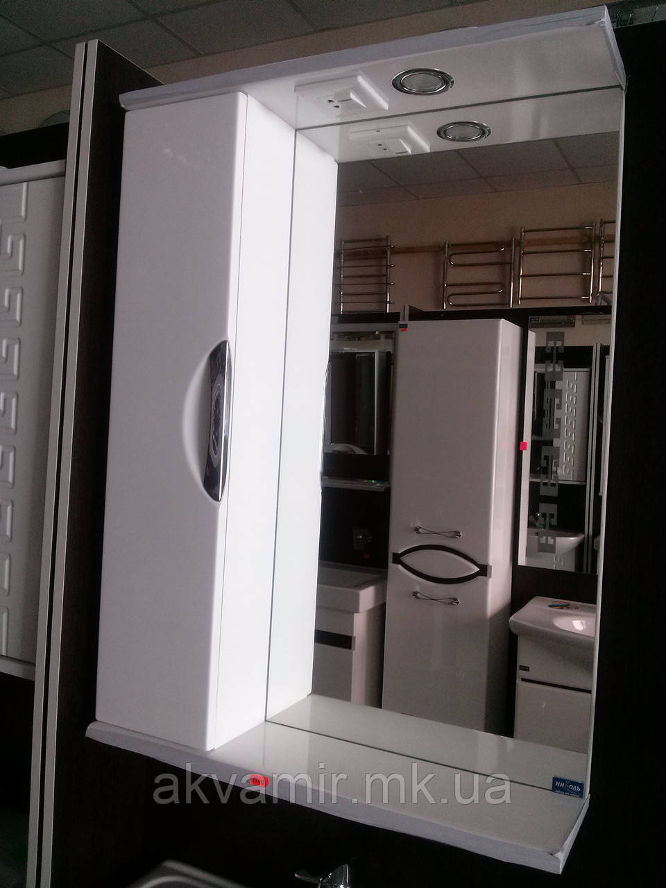 Дзеркало у ванну З-01 ВР Ніколь 65 см, фото 1