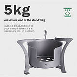 Спиртівка + щепочниця + казанок 1300мл Boundless Voyage з титану, фото 5